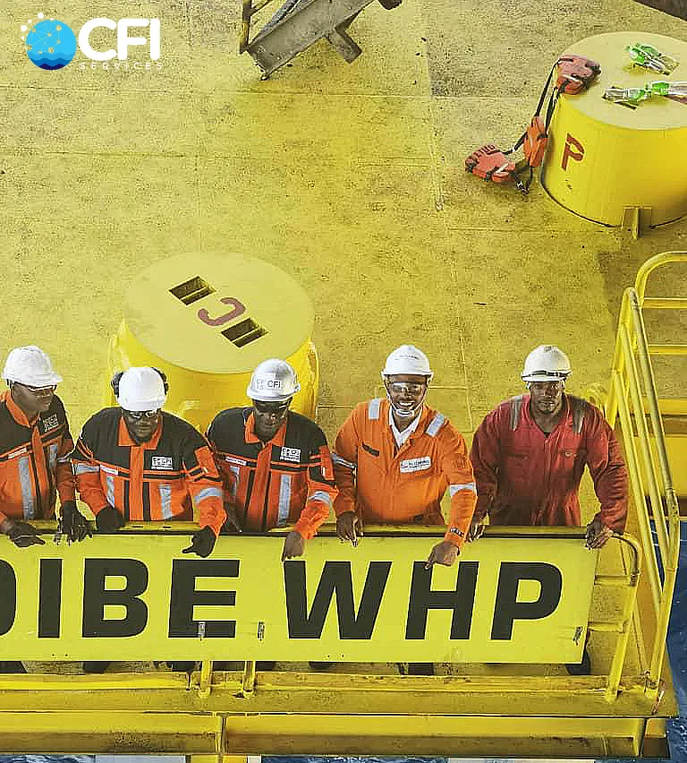 CFi crew on the Udibe platform